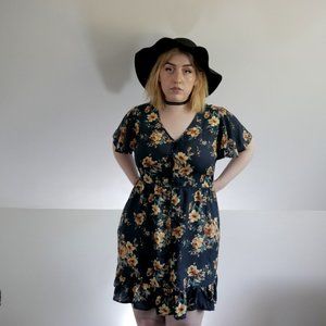 nwot xhilaration floral mini dress multiple sizes